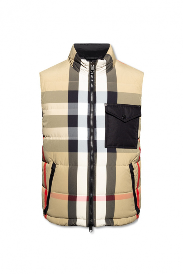 mens burberry parkas | Reversible vest Burberry - De-iceShops TW